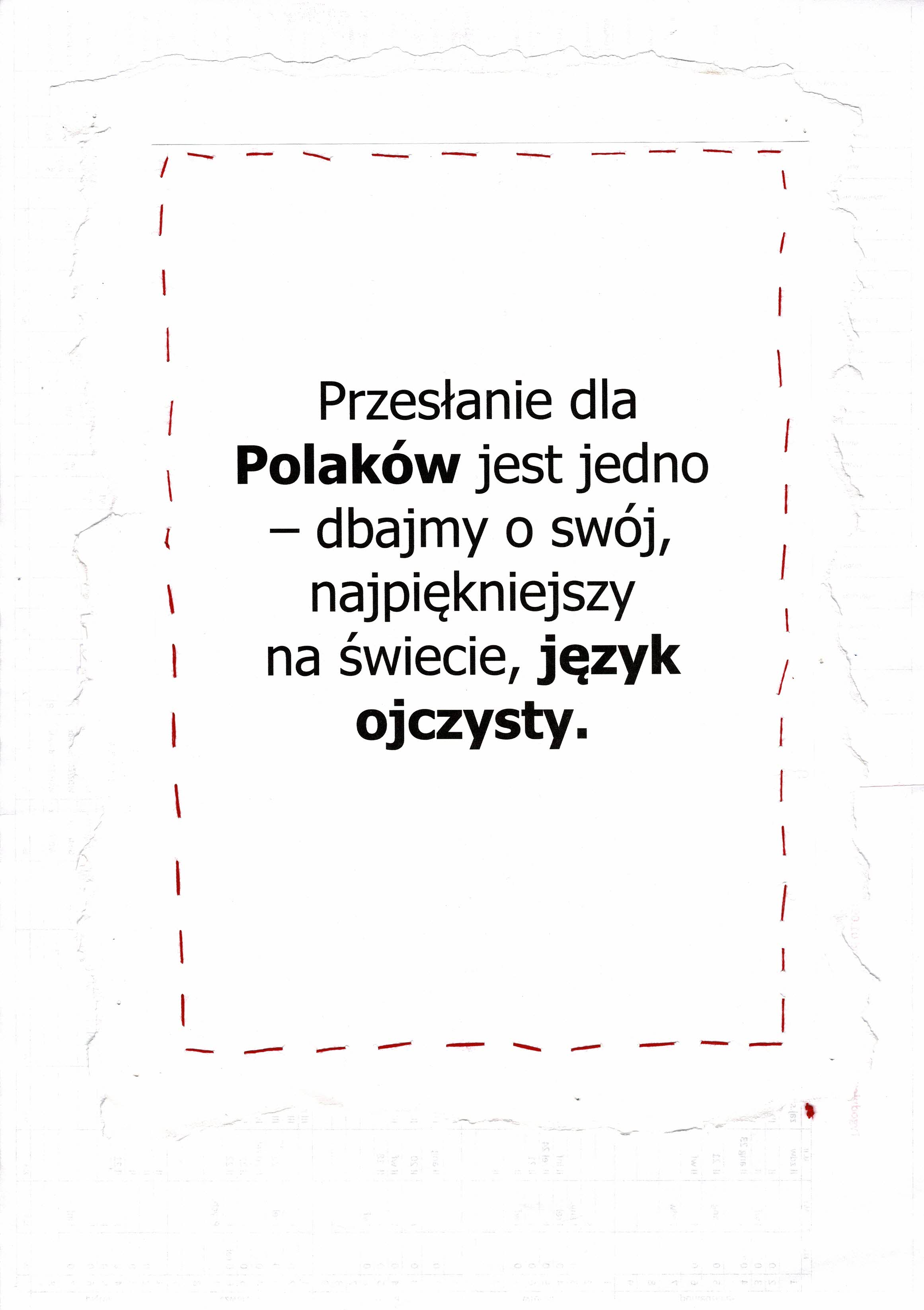 DZIEŃ JĘZYKA OJCZYSTEGO