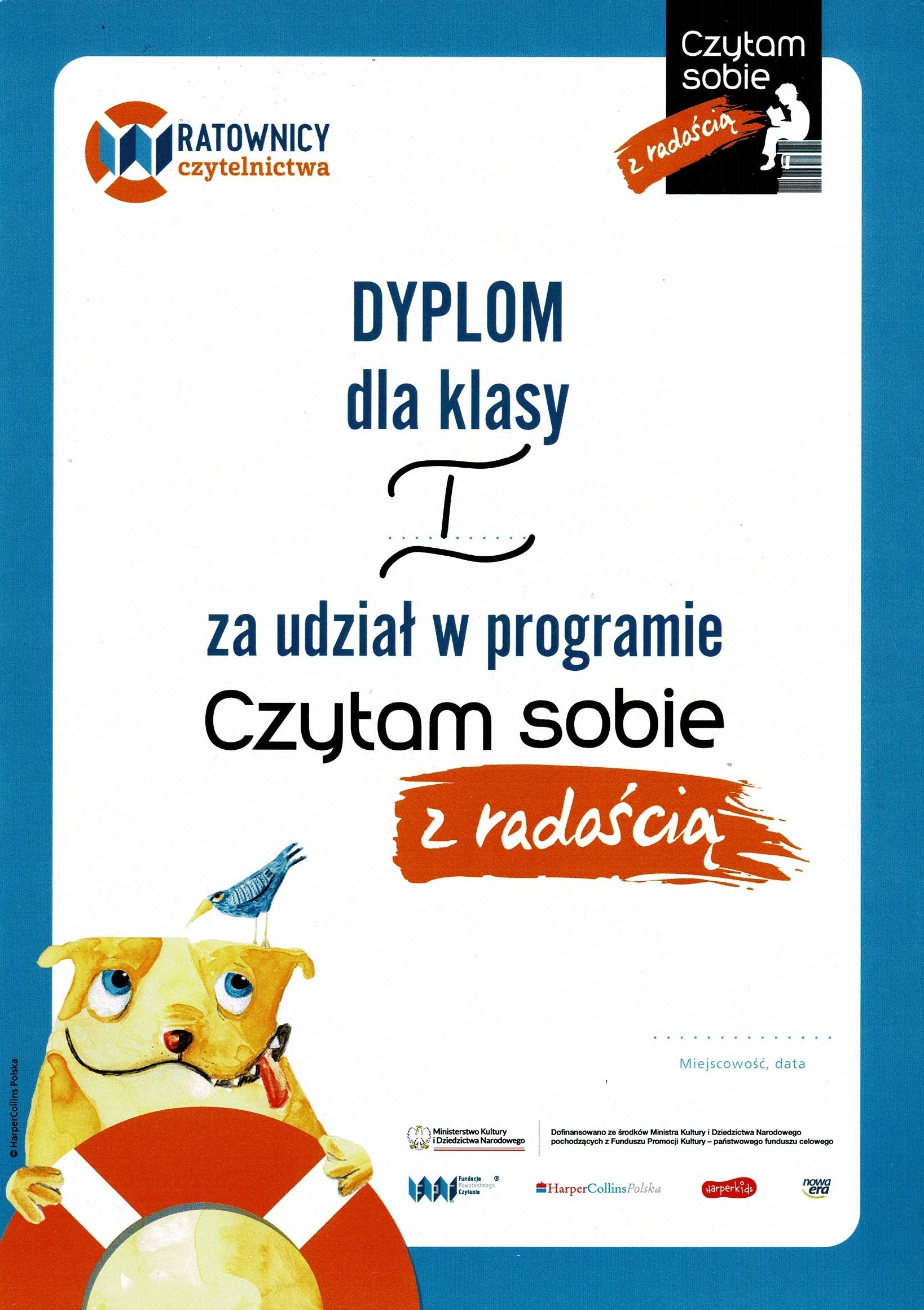 RATOWNICY CZYTELNICTWA KL I